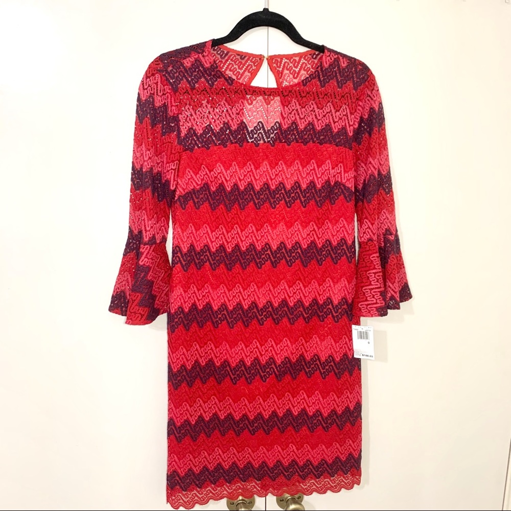 NWT Trina Turk lace overlay dress